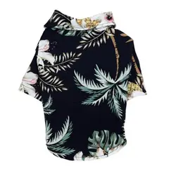 GENERICO - Camisa Playa Perro - estilo Hawaiano - Talla S