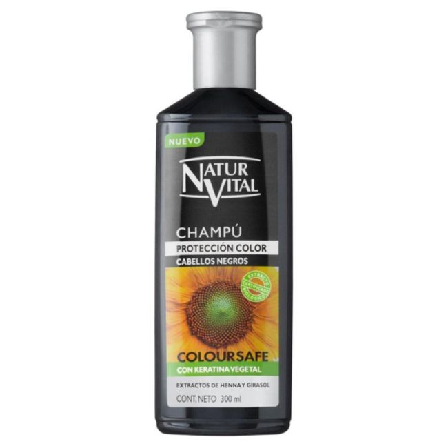 NATURVITAL - Shampoo Coloursafe Cabellos Negros Natur Vital