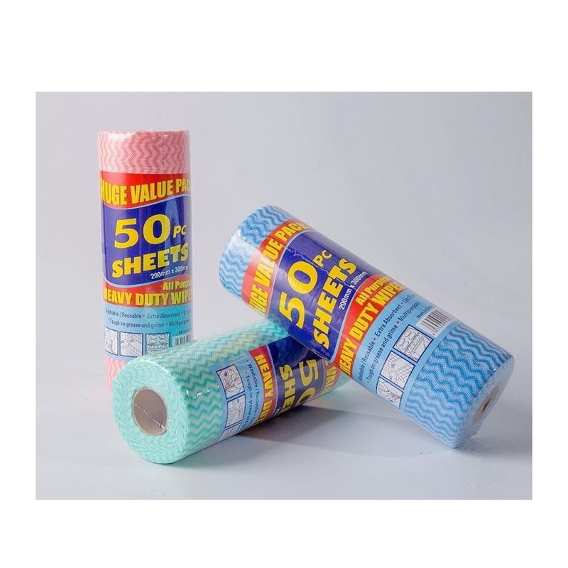GENERICO - 5 Rollos de 50 Paños Reutilizables Prepic 25cmx30 Cm