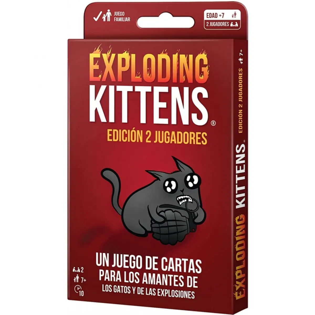 GENERICO - EKIEK09ES EXPLODING KITTENS EDICION 2 JUGADORES