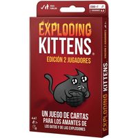 EKIEK09ES EXPLODING KITTENS EDICION 2 JUGADORES