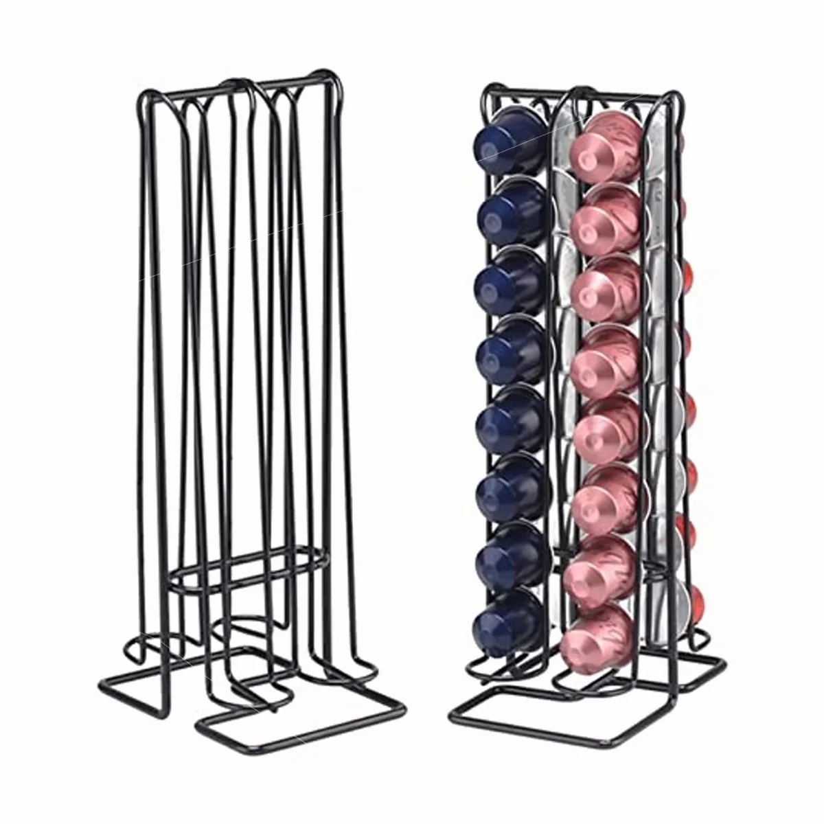 NEWTREE - Soporte Dispensador 32 Cápsulas De Café Nespresso Coffe Caps