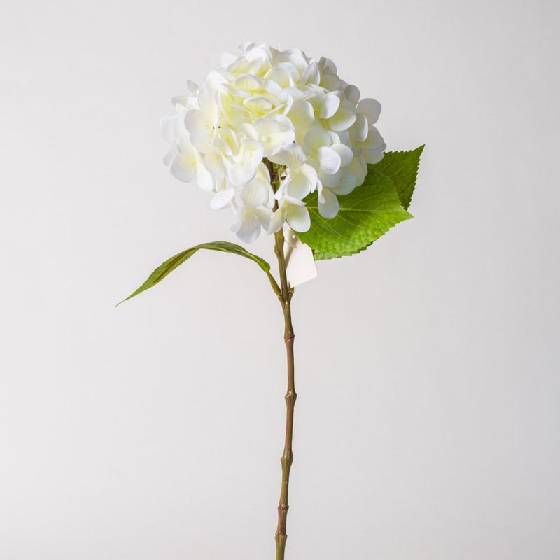 GENERICO - FLOR ARTIFICIAL HORTENSIA BLANCA BIGHOUSE
