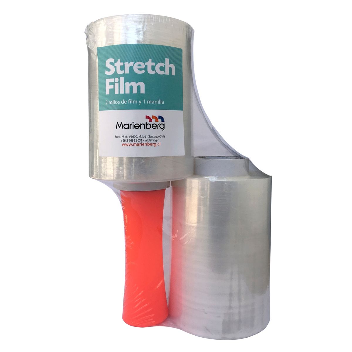 MARIENBERG - Kit de film manual Marienberg - 2 rollos film de 12,5cm y 1 manilla