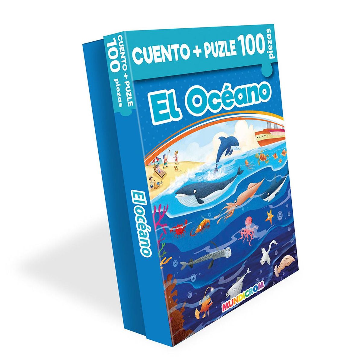 MUNDICROM - PUZLE CUENTO EL OCÉANO (100 PIEZAS)