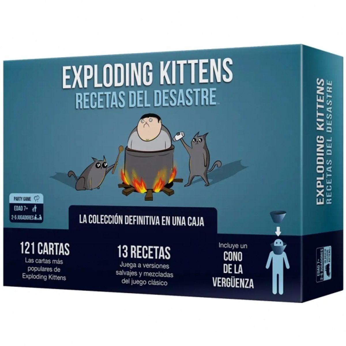 GENERICO - EXPLODING KITTENS EKIRFD01ES EXPLODING KITTENS RECETAS DEL
