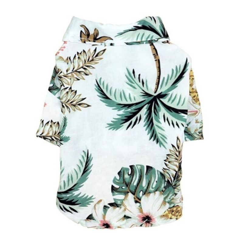 GENERICO - Camisa Playa Perro - estilo Hawaiano - Talla M