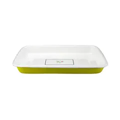 FANTUZZI - Bandeja / Fuente de horno 40 cm acero vitrificado Vintage Verde