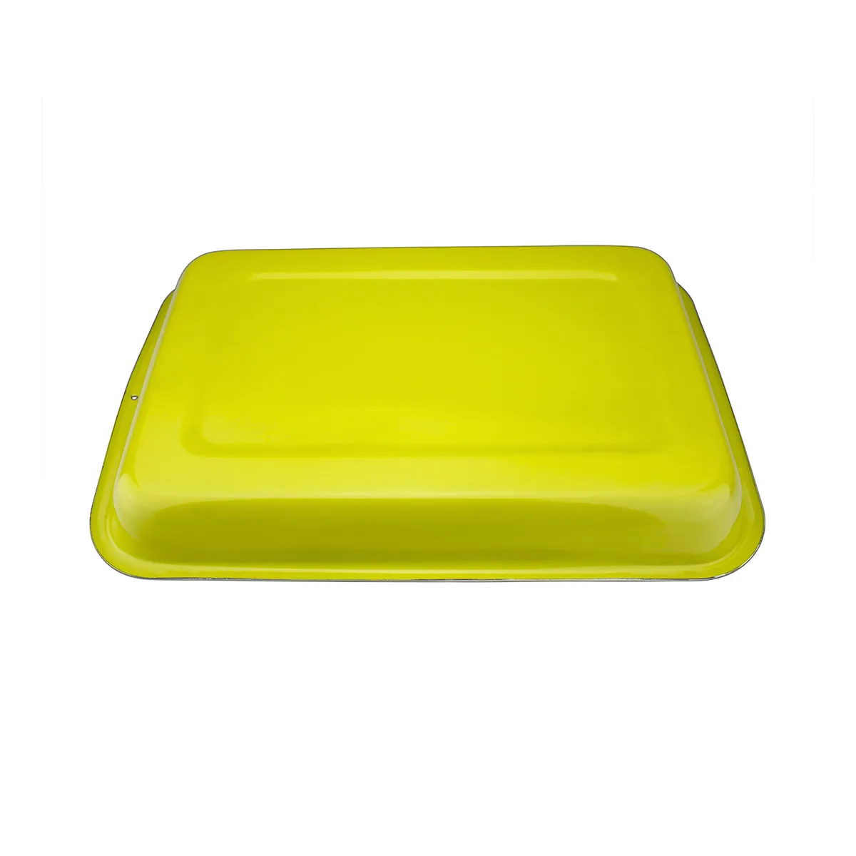 FANTUZZI - Bandeja / Fuente de horno 40 cm acero vitrificado Vintage Verde