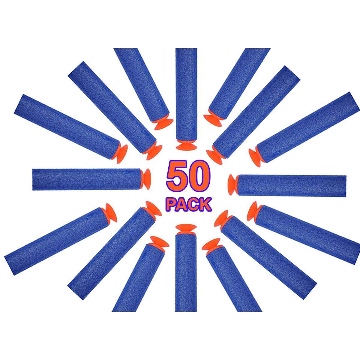 GENERICO - Dardos Nerf 50 Unidades
