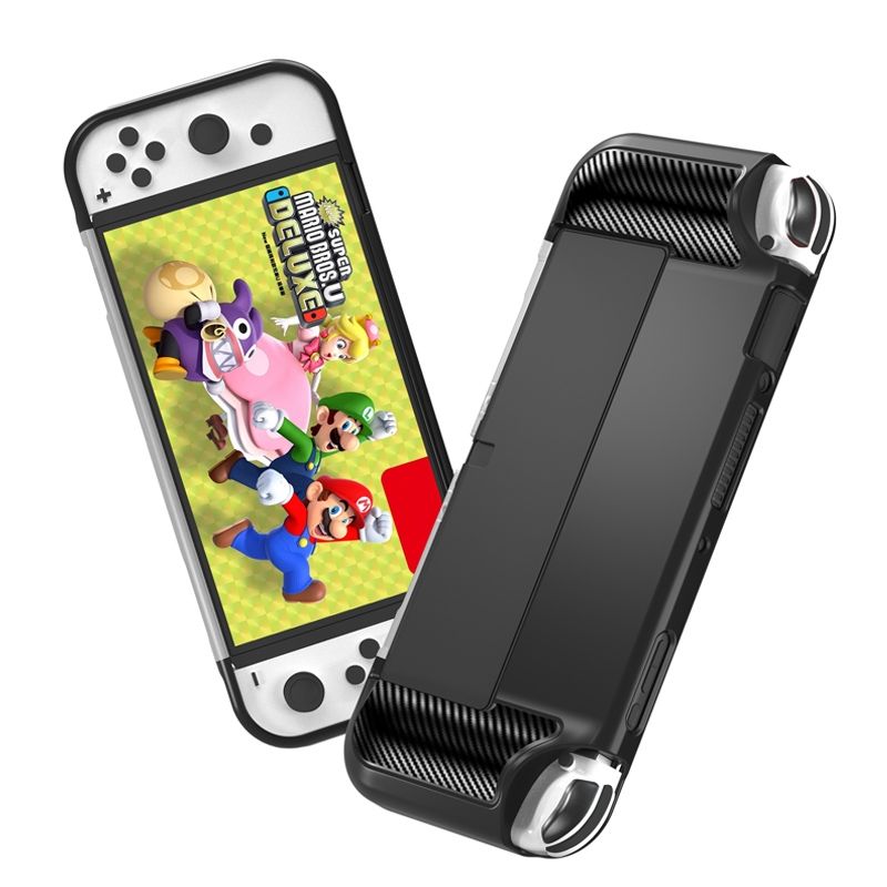 GENERICO - Carcasa Funda Protectora Nintendo Switch Oled Silicona Tpu