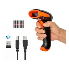 GENERICO - Lector Escáner De Código De Barras Inalámbrico 1d