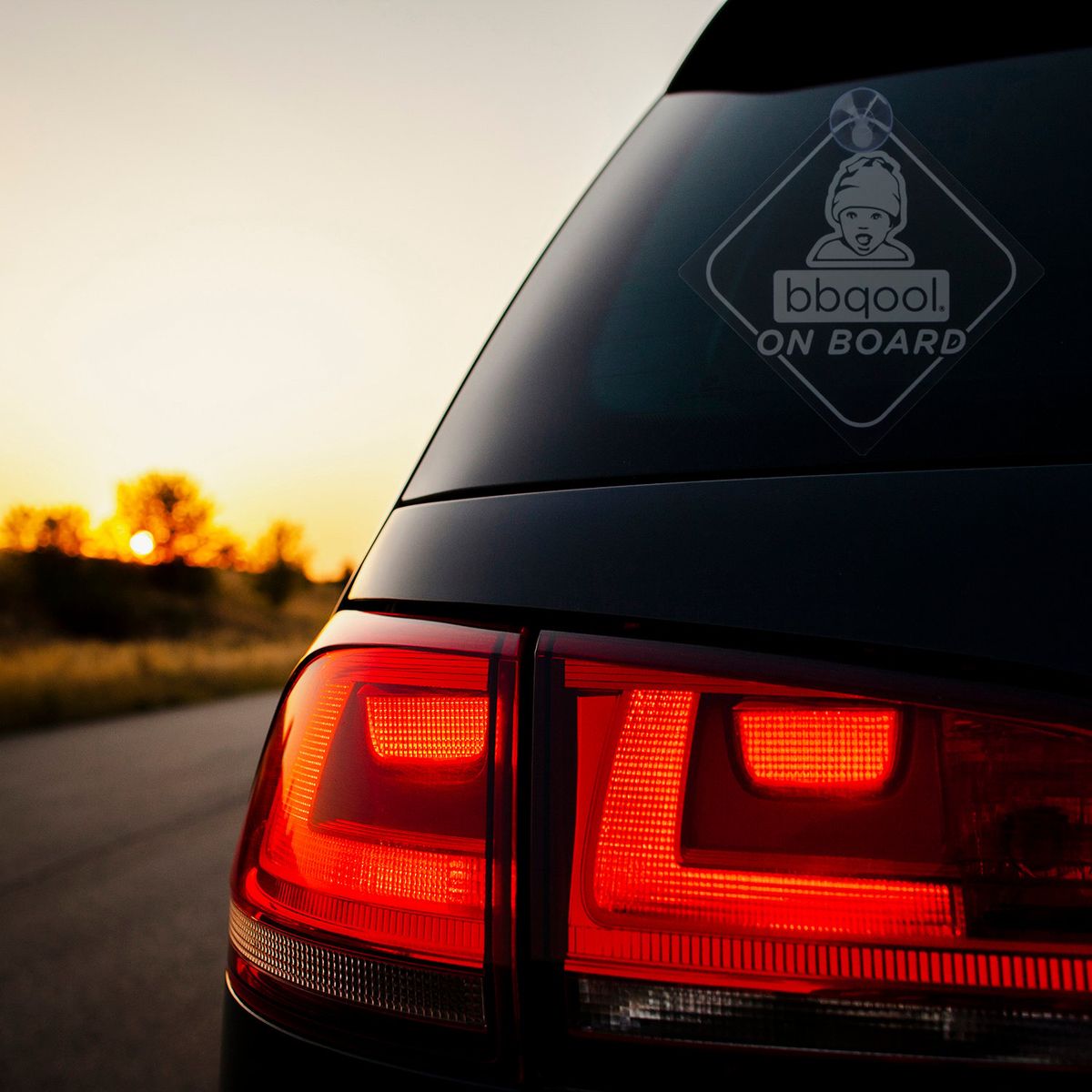 BBQOOL - 2 Señaléticas Bbqool On Board