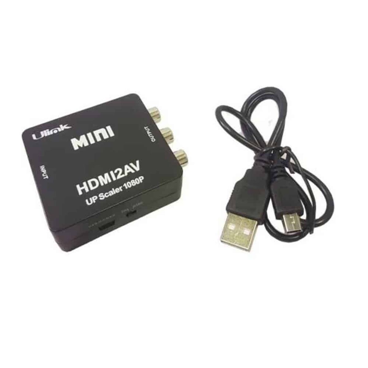 OEM - Conversor HDMI a RCA  AV hembra