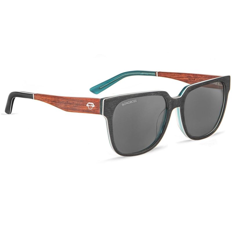 BONOBOSS - Lentes de Sol Rectangular Selkie Boreal Polarizados - Beige - Talla única