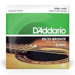 DADDARIO - Cuerdas Para Guitarra Acústica EZ890 09-45