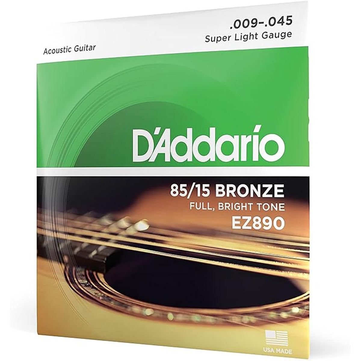 DADDARIO - Cuerdas Para Guitarra Acústica Daddario EZ890 09-45