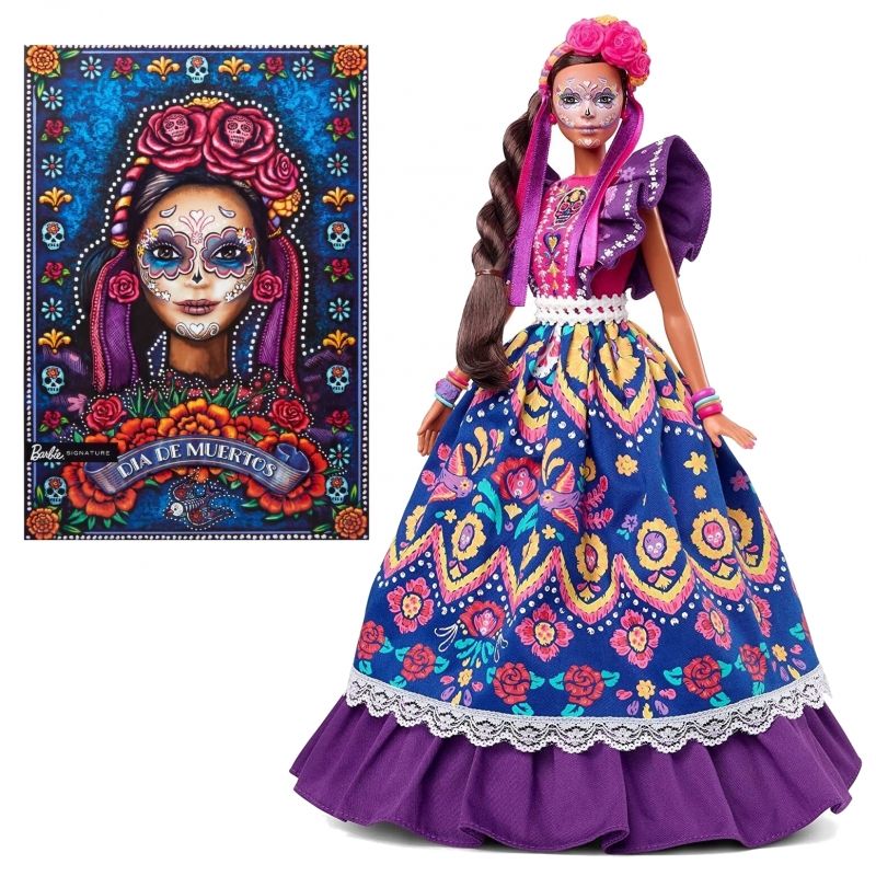 MATTEL - MATTEL HBY09 BARBIE DIA DE MUERTOS 4