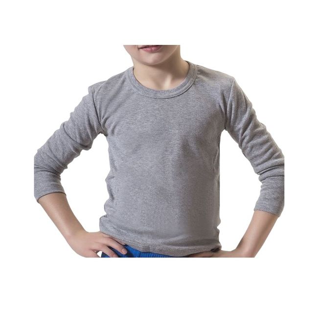 GARSIL - Polera Camiseta Manga Larga De Algodon Para Niños - Juvenil