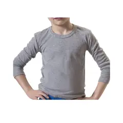 GARSIL - Polera Camiseta Manga Larga De Algodon Para Niños - Juvenil