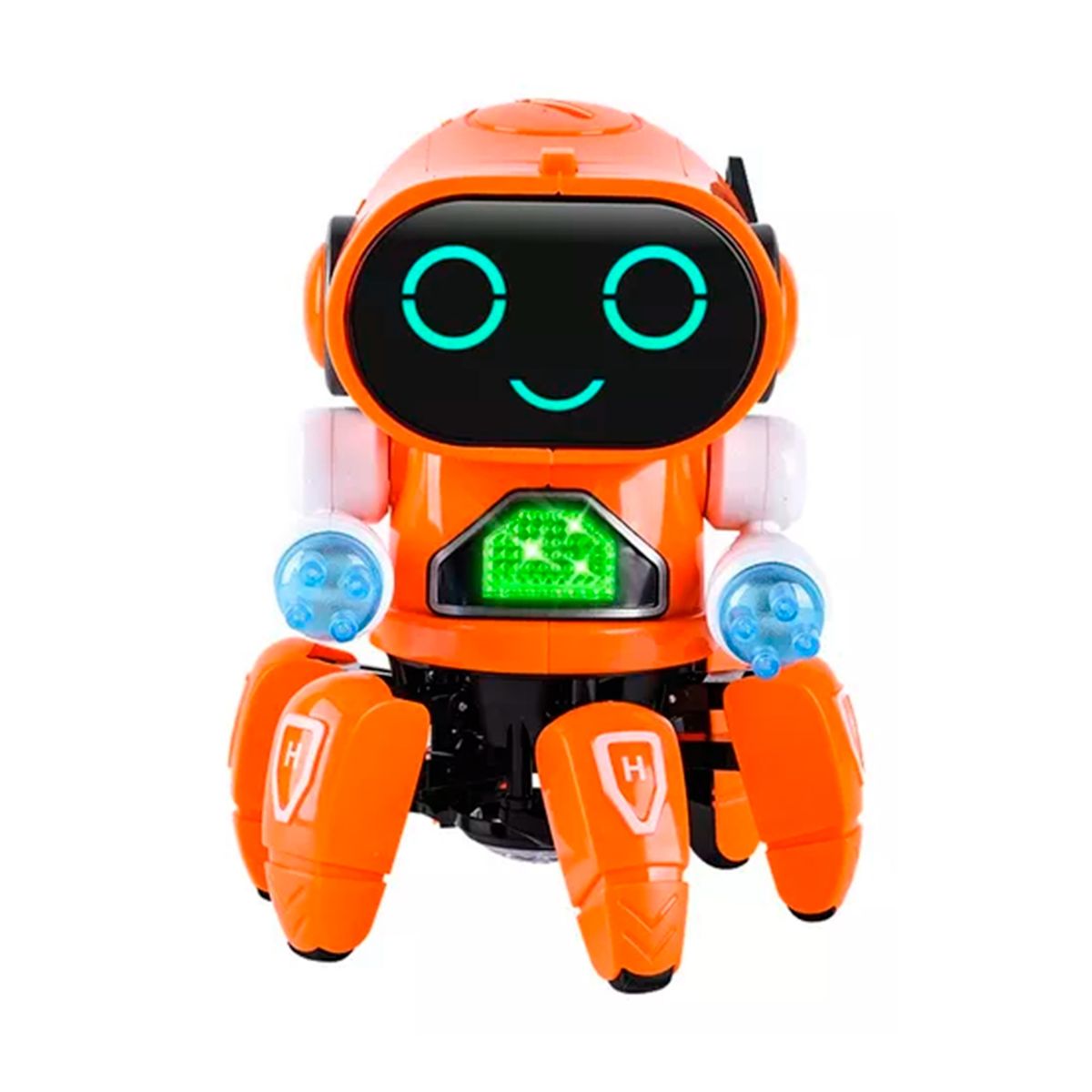 GENERICO - Robot De Juguete Inteligente 6 Garras Luz Y Música