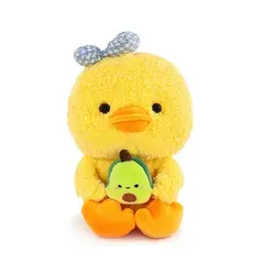 GENERICO - Peluche pato amarillo con palta