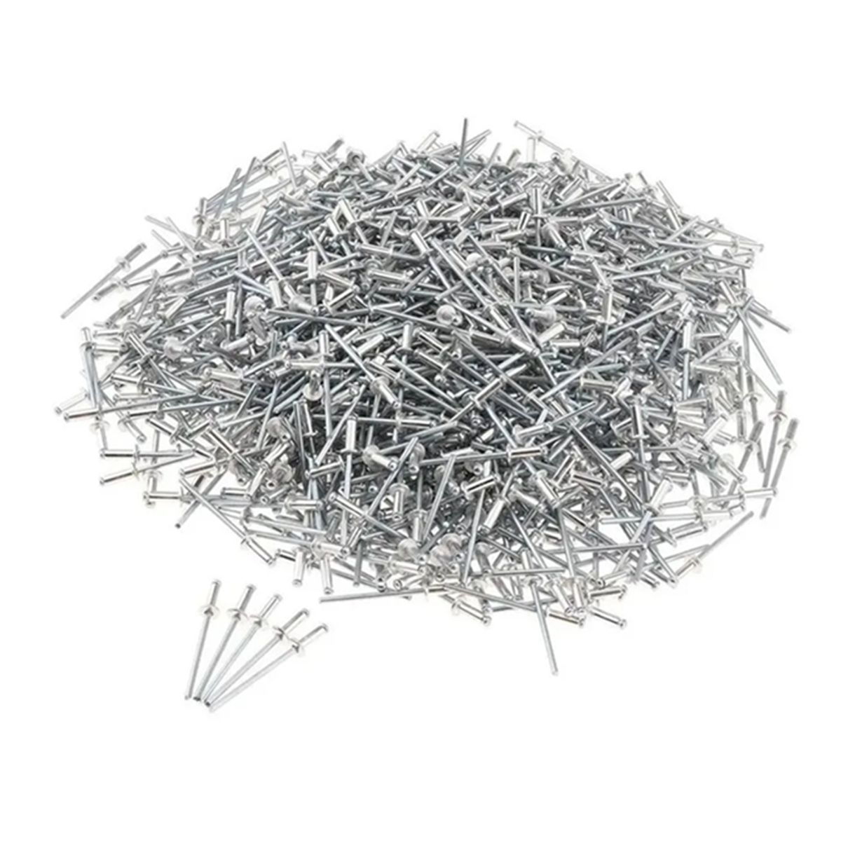 GENERICO - Remaches Ciegos De 4.0 X 12mm 1000 Unidades Toolmak Tmk19866