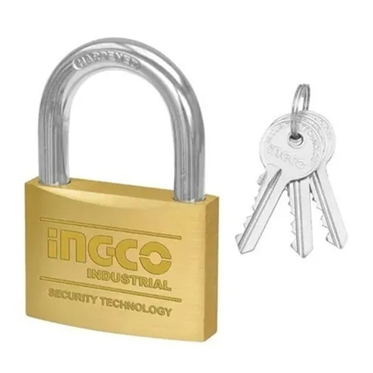 INGCO - Candado Seguridad De Bronce 50mm Ingco Dbpl0502