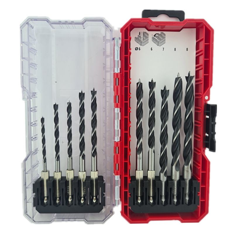 KWB - Kit Set Juego Brocas Para Madera 10 Piezas Kwb 108833