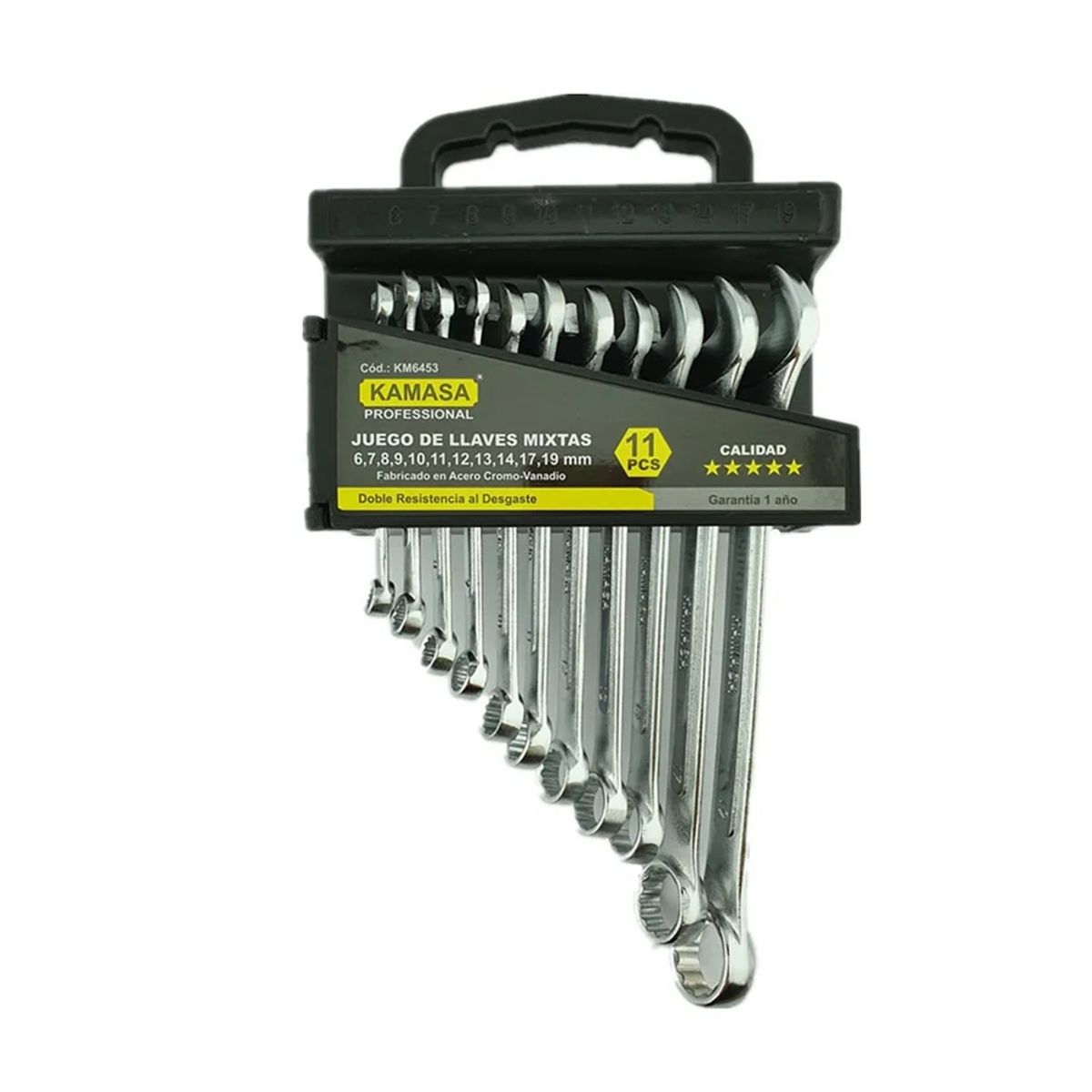 KAMASA - Kit Set Juego De Llaves Punta-corona 11 Piezas Kamasa Km6453