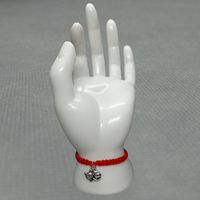 Pulsera Hilo Rojo con Dije de Gatito