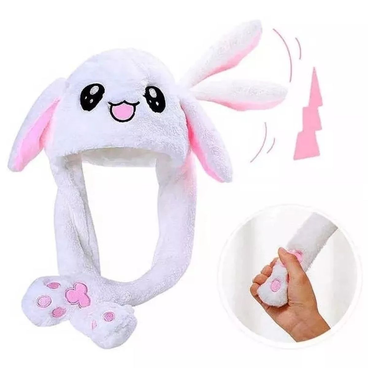 KUANGYE - Sombrero Gorro Conejo Articulado Para Saltar