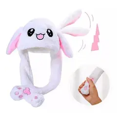 KUANGYE - Sombrero Gorro Conejo Articulado Para Saltar