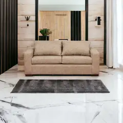 MUEBLES AMERICA - Sofá Neo 3 Cuerpos Cuero Auris Beige