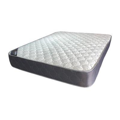 Imagen 2 del producto Cama Europea 2 Plazas Respaldo Fucsia Felpa Diamante Colchón Resorte