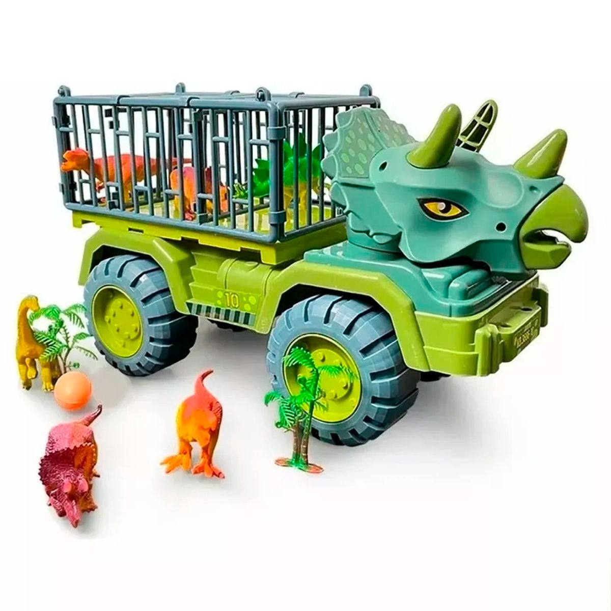 GENERICO - Juguete Camión Dinosaurios Auto con Animales para niños