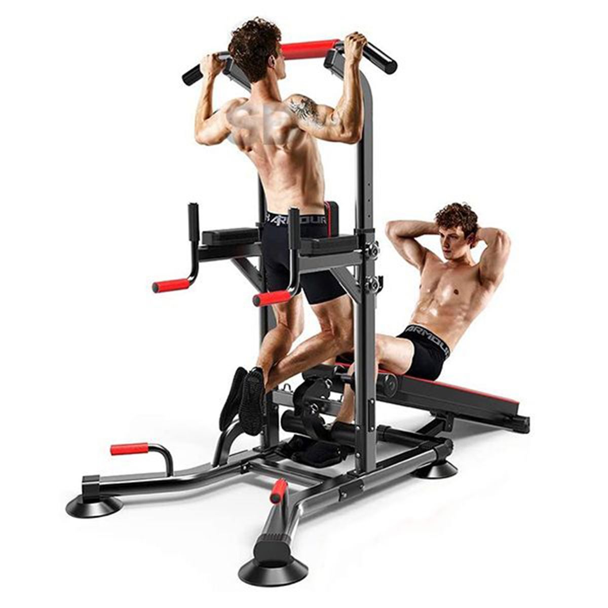 SDFIT - Torre estación multifuncional con banco 6206B