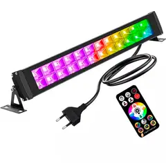 ESHOPANGIE - Barras Luz Led Rgb + uv 48w 220v Fiesta Iluminación