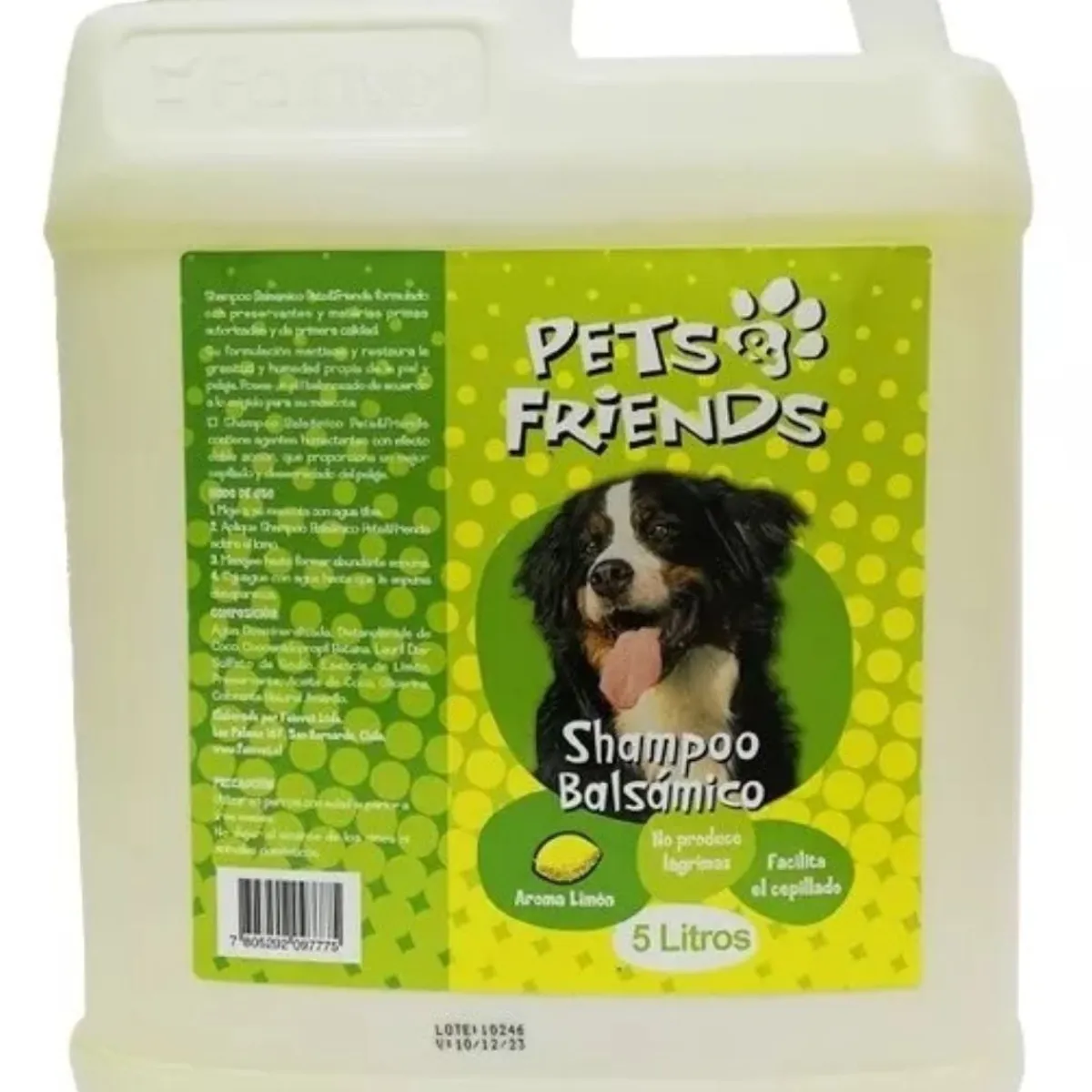 PETS AND FRIENDS - Pets Friends Shampoo Balsámico Para Perros 5lts