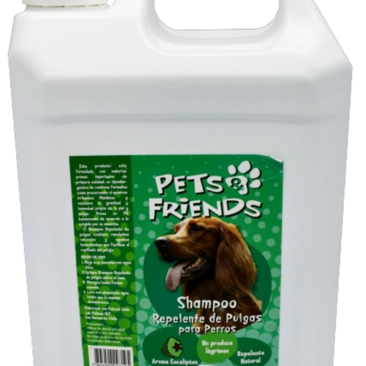 PETS AND FRIENDS - Pets Friends Shampoo Líquido Repelente de Perro 5LTS