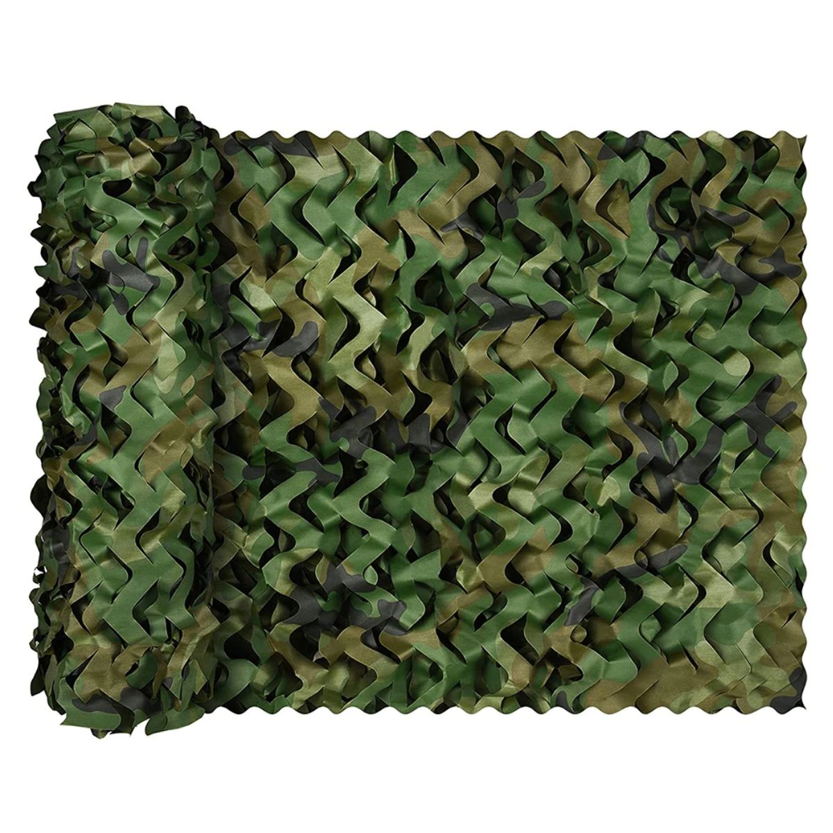 GENERICO - Malla camuflaje militar acoplable color verde da protección contra viento y sol