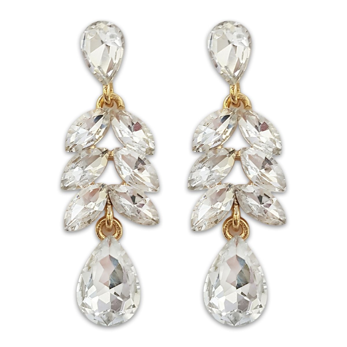 GENERICO - Aros De Fiesta En Fantasía Con Cristales Lucid