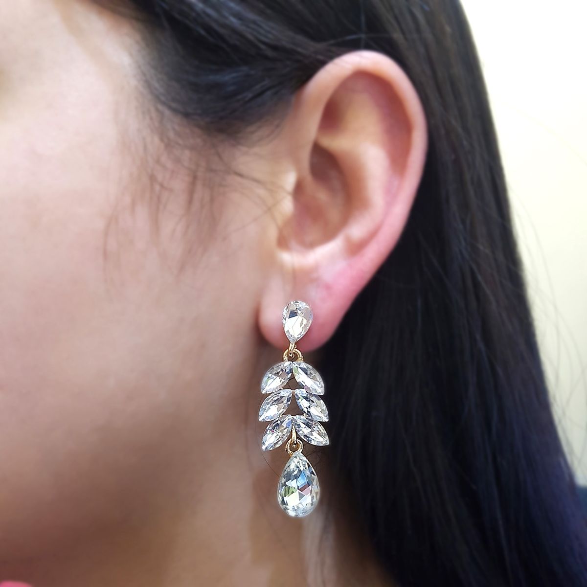 GENERICO - Aros De Fiesta En Fantasía Con Cristales Lucid