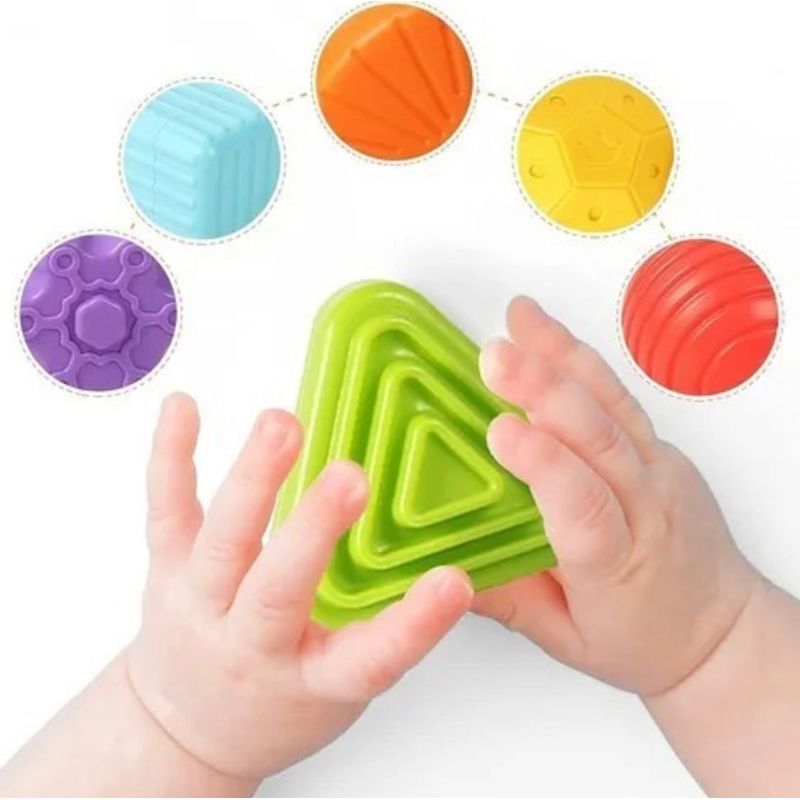 GENERICO - Juego Didáctico Sensorial Bebé Estimulación Temprana