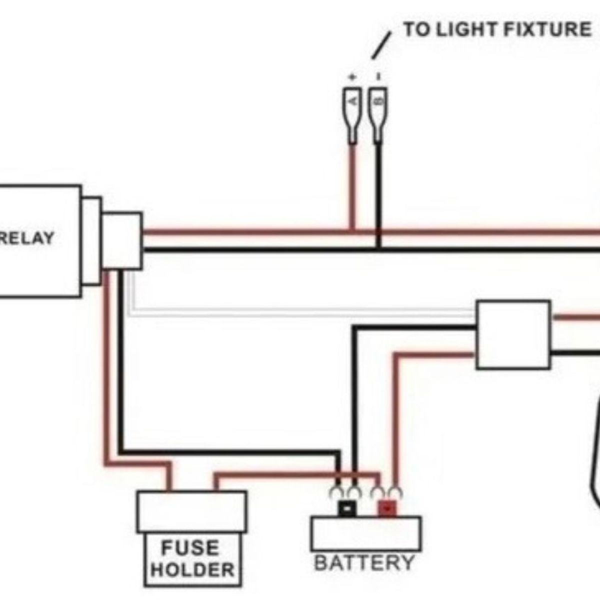 GENERICO - Ramal Cableado Interruptor Relay Fusible Para Neblineros Kit