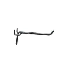 GENERICO - Pack 100 Ganchos De Metal Para Panel Perforado 10cm Venzhop…