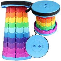 Piso Taburete Plegable Portátil Multipropósito Telescopio