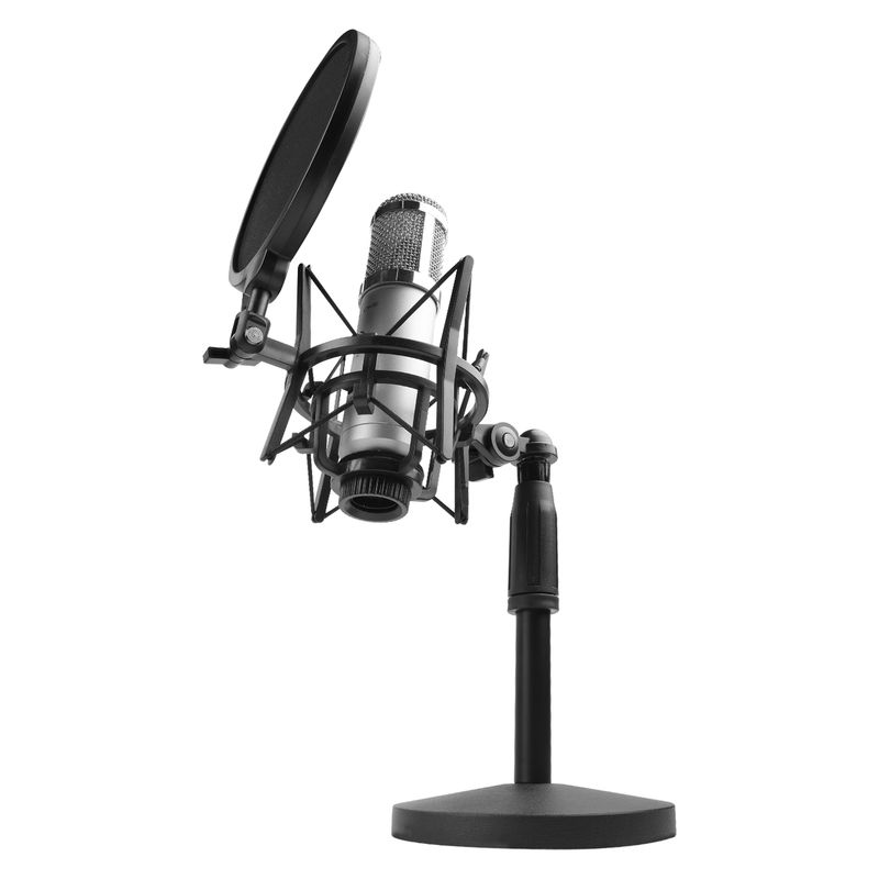 FIDDLER - Kit Micrófono Con Base Estudio Pro