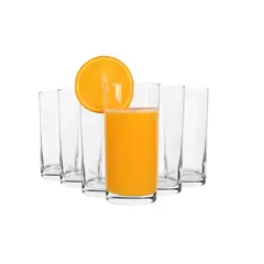 LAV - Vasos de Vidrio Premium 300ml - 6 Unidades