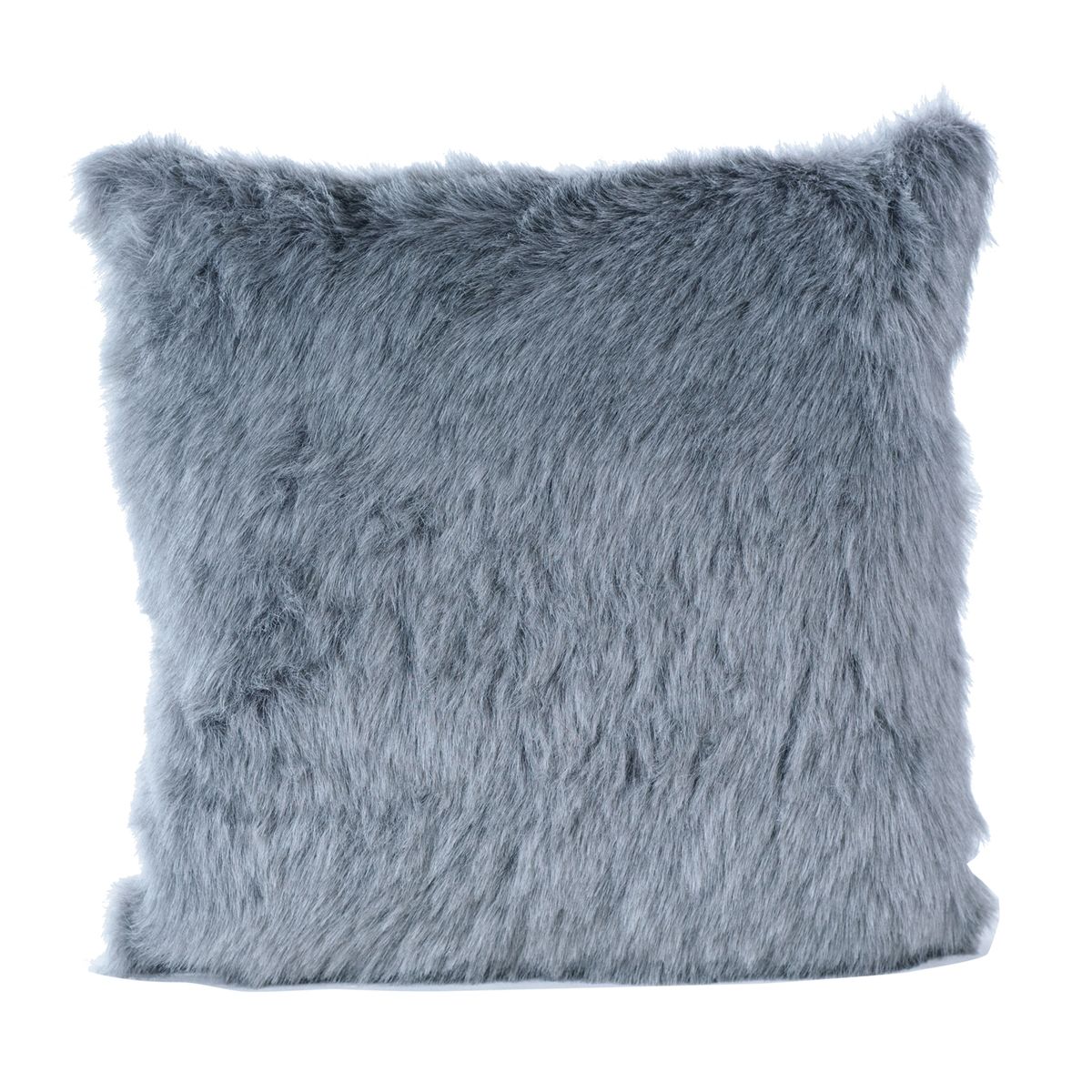 GENERICO - Cojín Sensaciones Gris Piel Sintética 45x45 cm Máxima Design